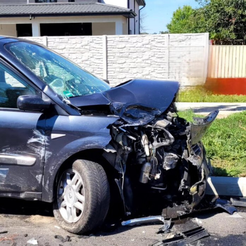 Accident rutier pe soseaua Balanoaiei din Giurgiu: trei persoane, inclusiv un copil, la spital