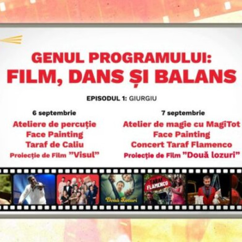 Weekend plin de distracție în 6 și 7 septembrie