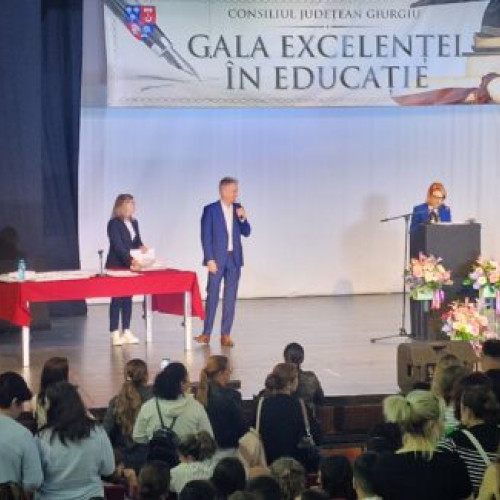 Gala Excelentei in Educatie la Giurgiu: Peste o mie de elevi premiati, dar o absenta notabila