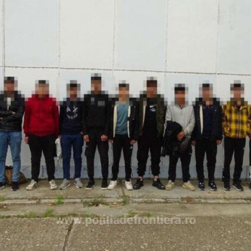 Poliția de frontieră a reținut un grup de migranți sirieni și un afgan