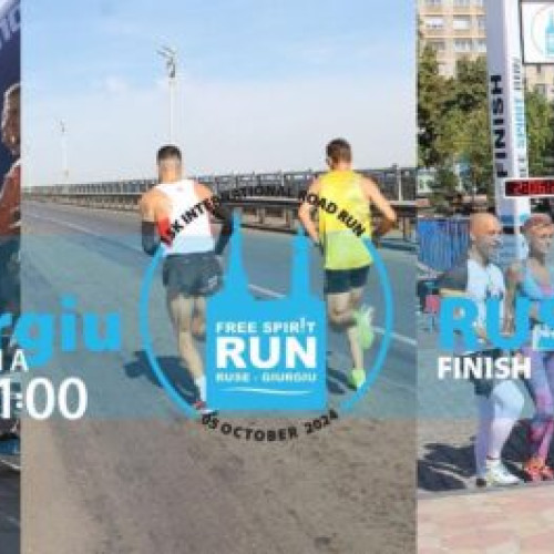 Alergătorii se pregătesc pentru Free Spirit Run Giurgiu-Ruse