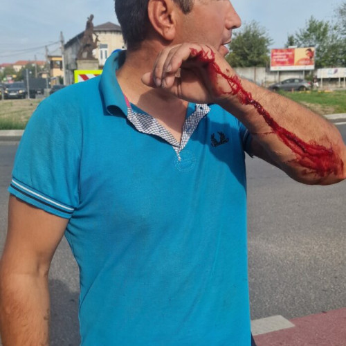 Încăierare violentă în Giurgiu, după o ceartă în trafic