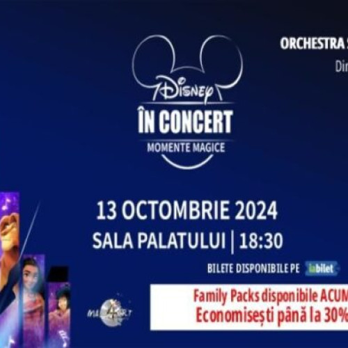 Marele concert &quot;Disney&quot; încântă publicul la Sala Palatului