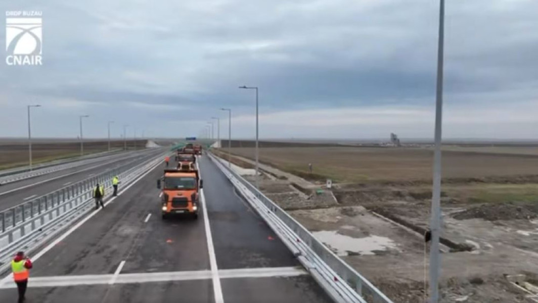 Testele de pe lotul 2 al autostrăzii A7 Ploieşti-Buzău vor permite deschiderea circulaţiei în octombrie