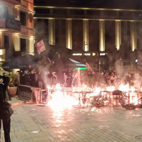 Protestele din Tbilisi duc la acuzații de tentativă de răsturnare a guvernului