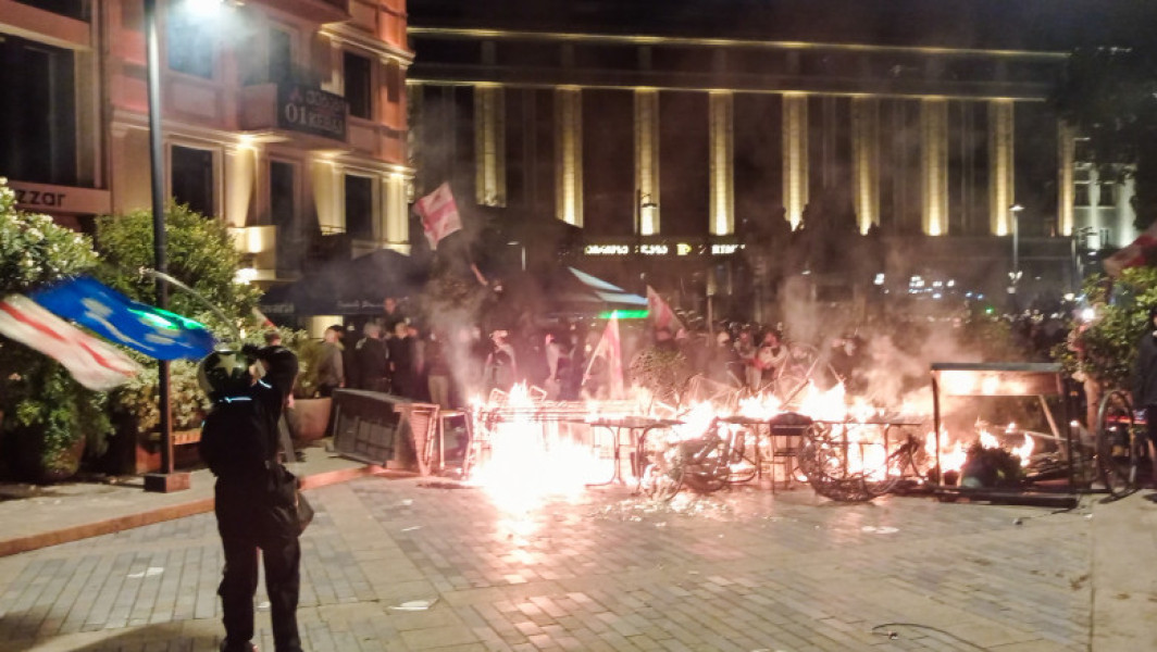 Protestele din Tbilisi duc la acuzații de tentativă de răsturnare a guvernului