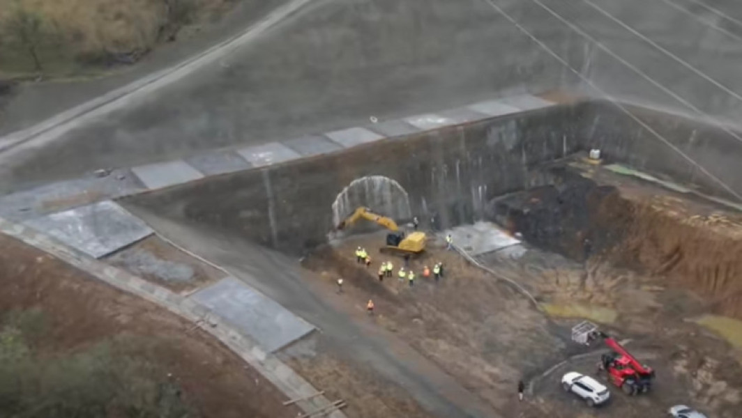 Au început lucrările la tunelul Robești pe Autostrada Sibiu-Pitești
