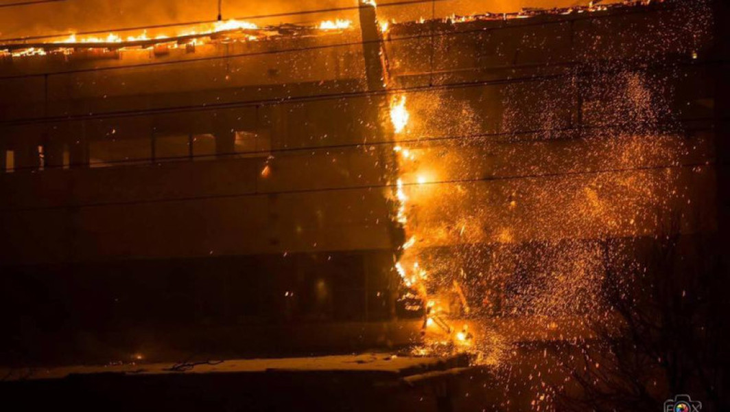 Incendiu la o uzină de prelucrare a gazelor din Rusia, după un atac cu drone