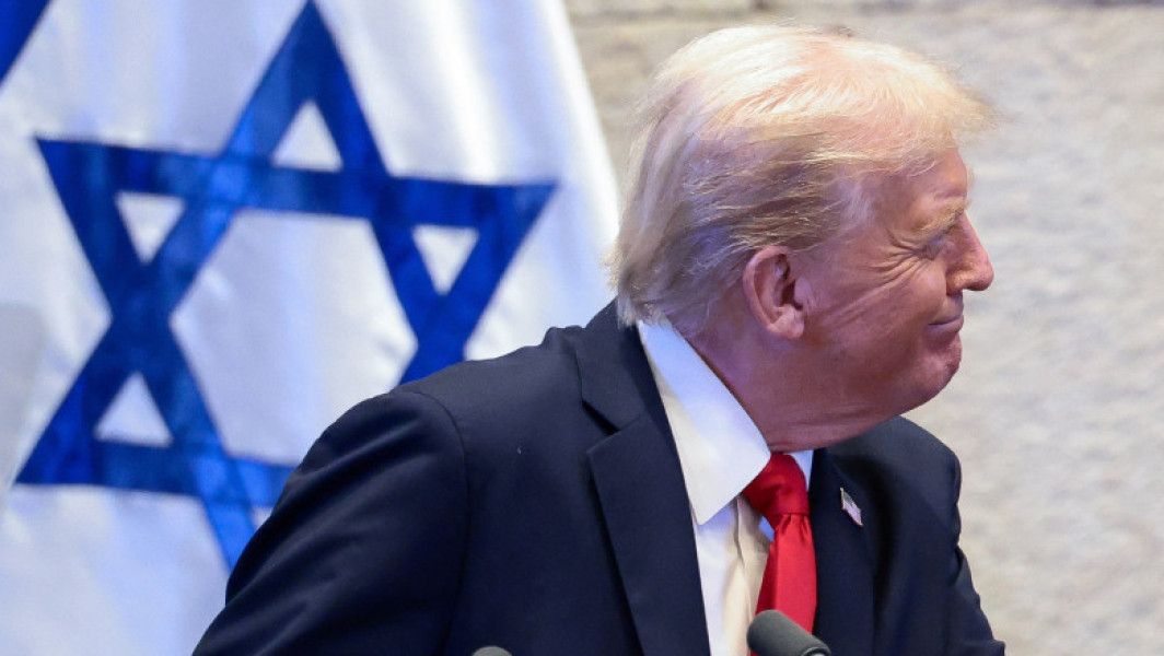 Donald Trump întrerupt în Knesset de deputați care au cerut recunoașterea statului Palestina