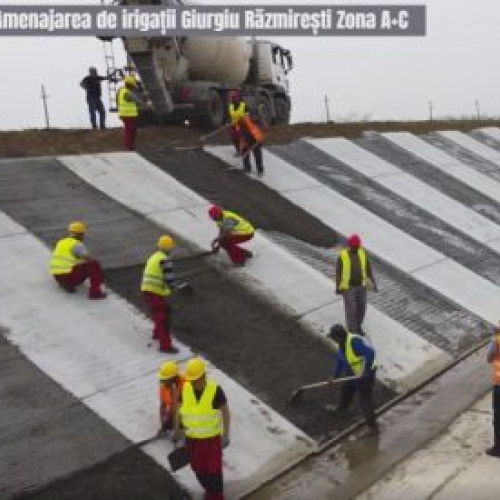 Agricultura română primește sprijin din partea guvernului pentru irigații - Ministrul Florin Barbu, în vizită la amenajarea de irigații Giurgiu Răsmirești