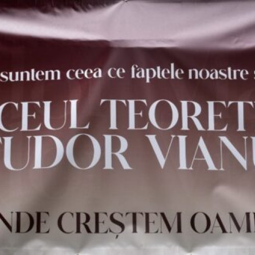 Liceul Teoretic din Giurgiu a celebrat 60 de ani de activitate didactică, iar nepotul filosofului Tudor Vianu s-a alăturat evenimentului!