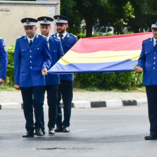 Activități dedicate Zilei Drapelului Național la Giurgiu