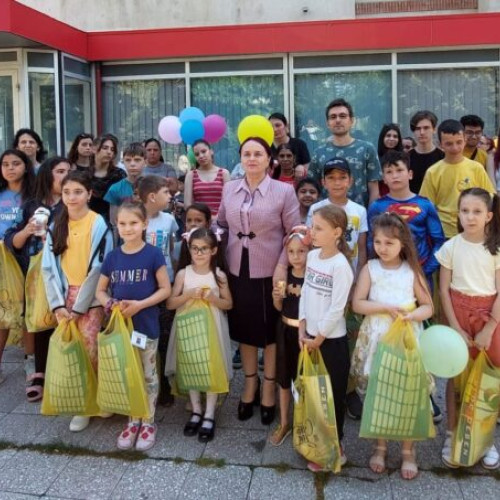 Ziua Internațională a Copilului celebrată cu activități caritabile și educative la Giurgiu